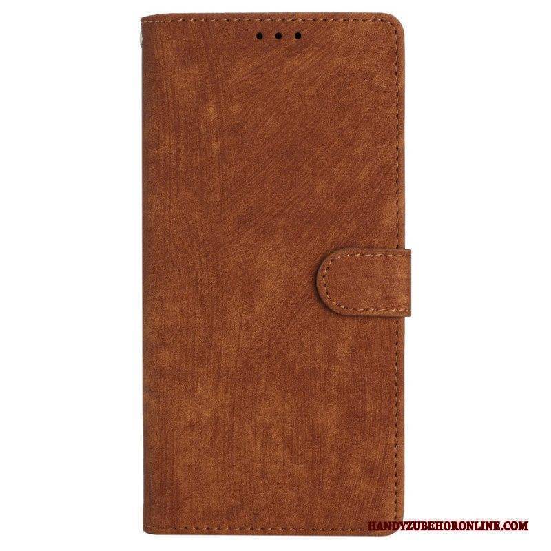 Lederhüllen Für iPhone 15 Mit Kordel Retro-armband