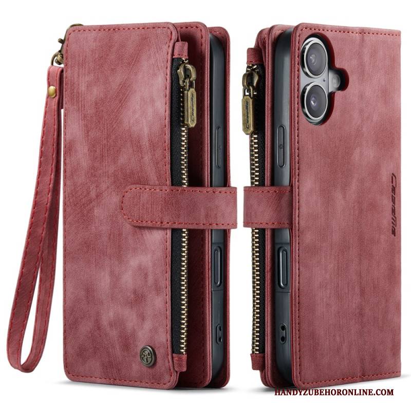 Lederhüllen Für iPhone 17 Geldbörse Mit 10 Kartenfächern