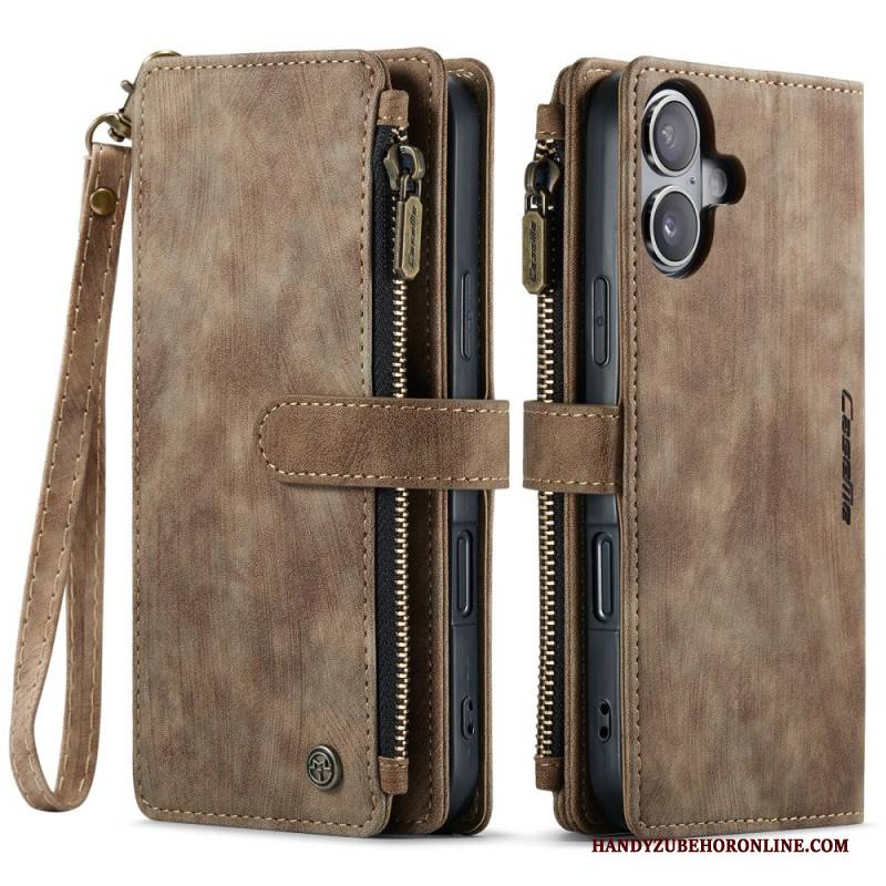 Lederhüllen Für iPhone 17 Geldbörse Mit 10 Kartenfächern