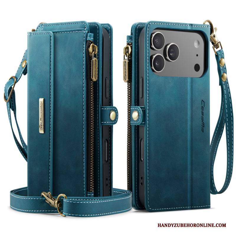 Lederhüllen Für iPhone 17 Pro Max Caseme Geldbörse