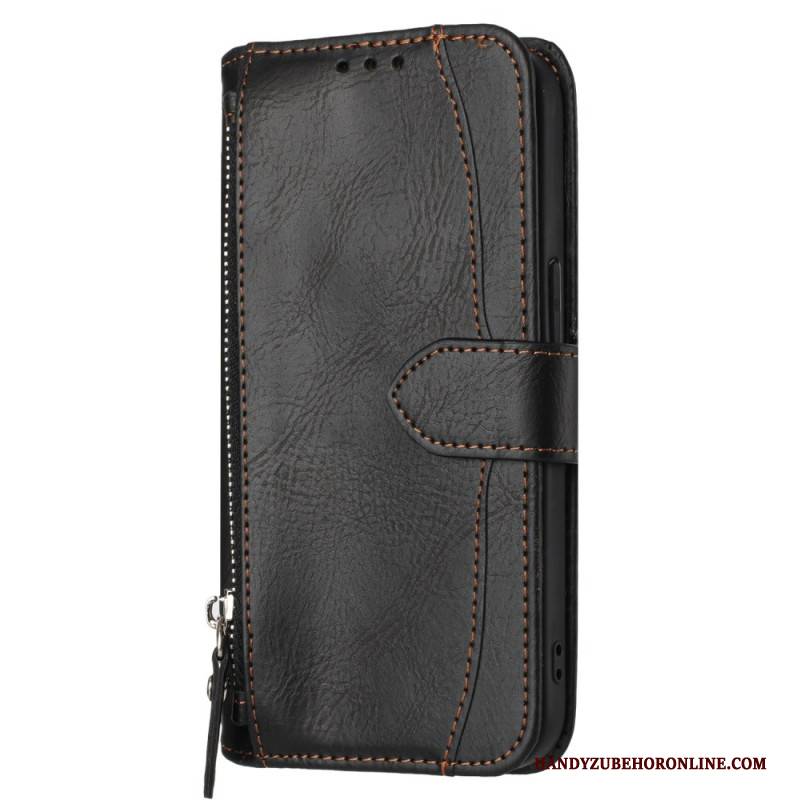 Lederhüllen Für iPhone 17 Pro Retro-riemendesign