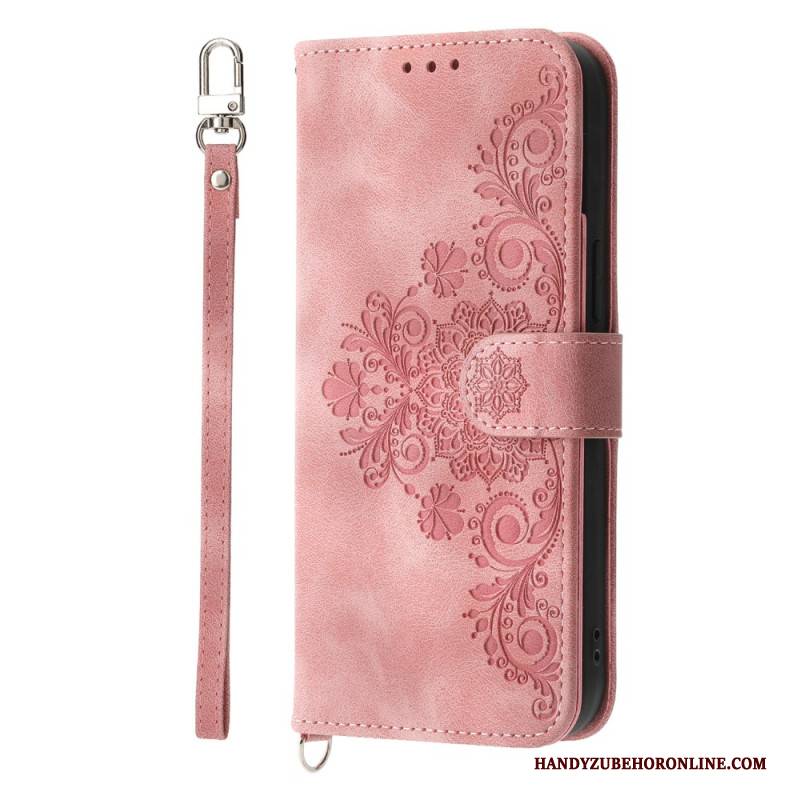 Lederhüllen Für iPhone Air Florale Spitze