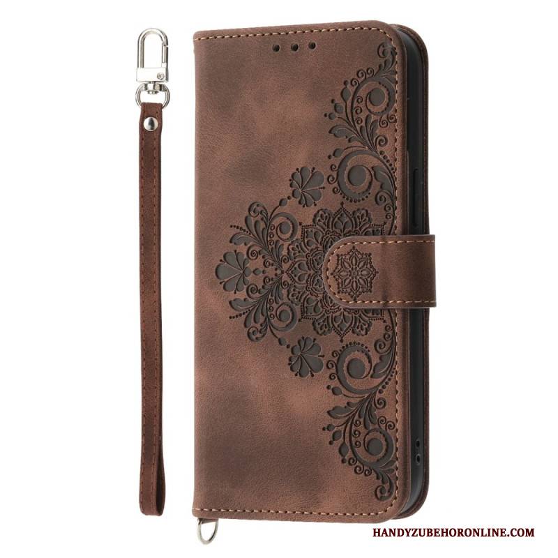 Lederhüllen Für iPhone Air Florale Spitze