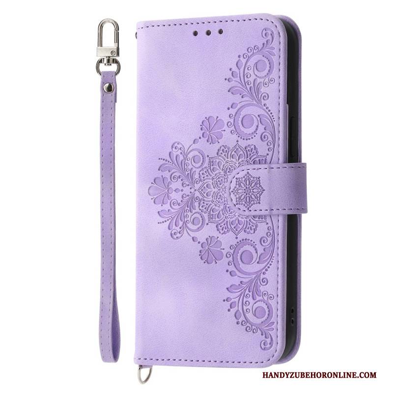 Lederhüllen Für iPhone Air Florale Spitze