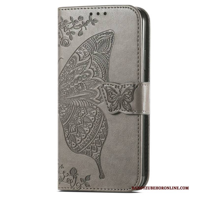 Lederhüllen Google Pixel 10 / 10 Pro Barocker Schmetterling