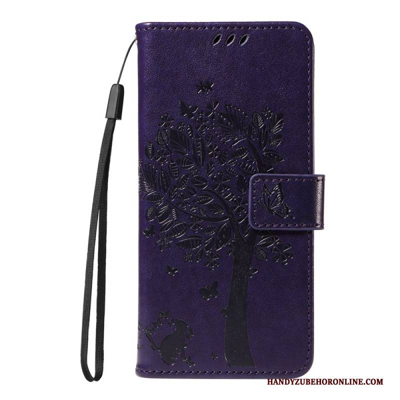 Lederhüllen Google Pixel 10 / 10 Pro Baum Und Katze