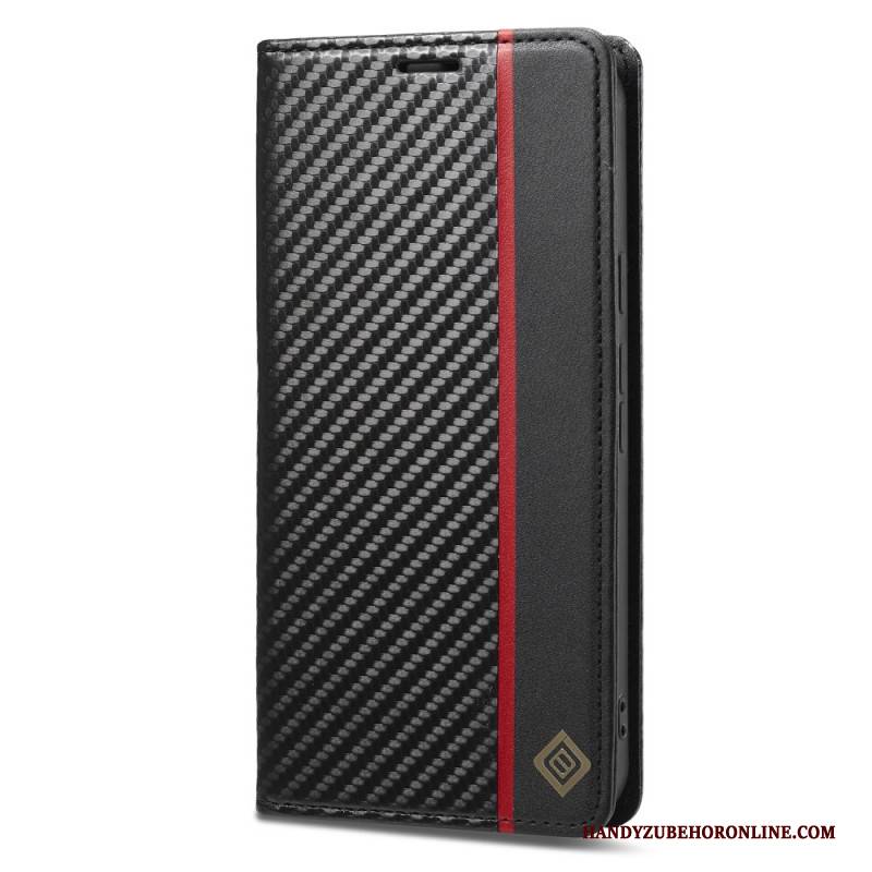 Lederhüllen Google Pixel 10 / 10 Pro Handyhülle Lc.imeeke Carbonfaser