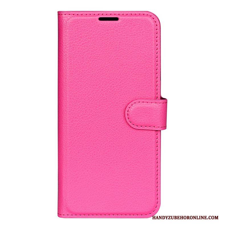 Lederhüllen Google Pixel 10 / 10 Pro Klassisches Litschi-kunstleder