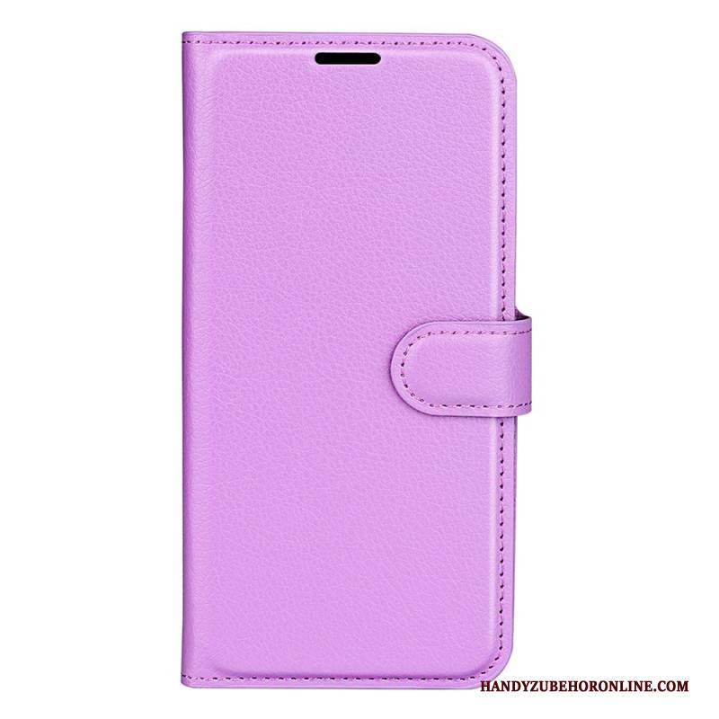 Lederhüllen Google Pixel 10 / 10 Pro Klassisches Litschi-kunstleder