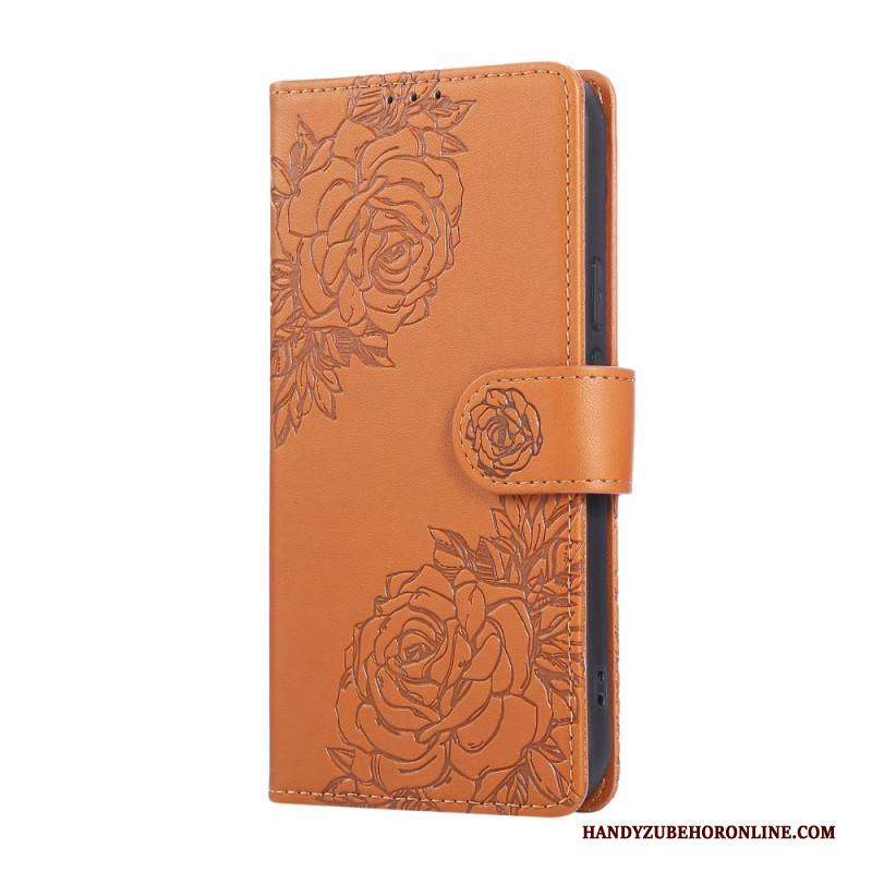 Lederhüllen Google Pixel 10 / 10 Pro Rosenmuster