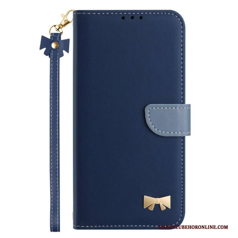 Lederhüllen Google Pixel 10 Pro Xl Handyhülle Fliege Mit Lanyard