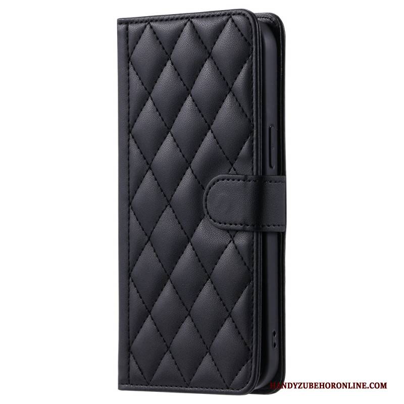 Lederhüllen Google Pixel 10 Pro Xl Handyhülle Gestepptes Design Mit Riemen Und Schultergurt