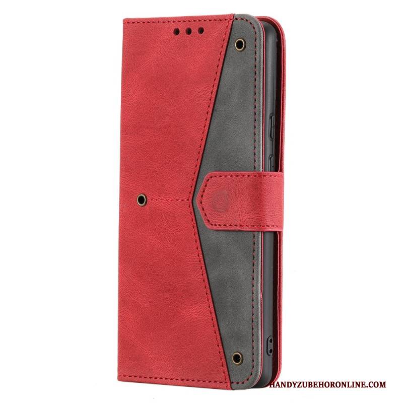 Lederhüllen Google Pixel 10 Pro Xl Handyhülle Zweifarbig Mit Riemen