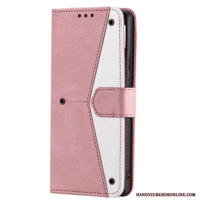 Lederhüllen Google Pixel 10 Pro Xl Handyhülle Zweifarbig Mit Riemen