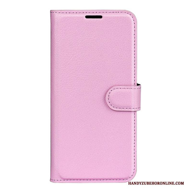 Lederhüllen Google Pixel 10 Pro Xl Kunstleder In Litschi-farbe