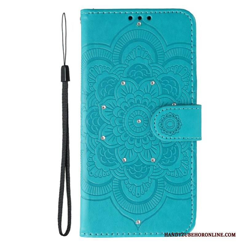 Lederhüllen Google Pixel 10 Pro Xl Strass-mandala