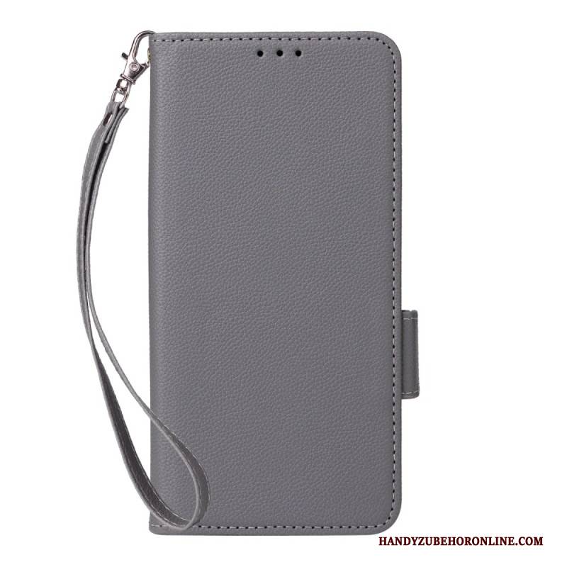 Lederhüllen Huawei Nova 13 Pro Litschi-kunstlederriemen