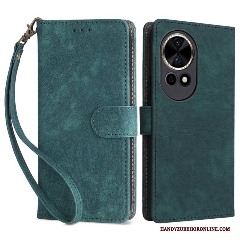 Lederhüllen Huawei Nova 13 Rfid-geldbörse In Wildlederoptik