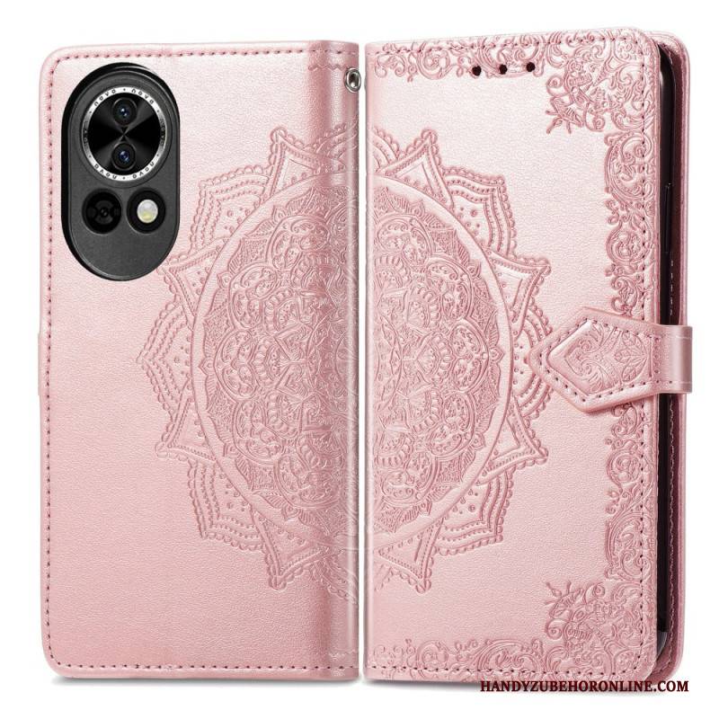 Lederhüllen Huawei Nova 13 Sonnenmandala