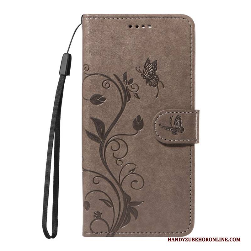 Lederhüllen Huawei Pura 80 Pro Blumenmuster