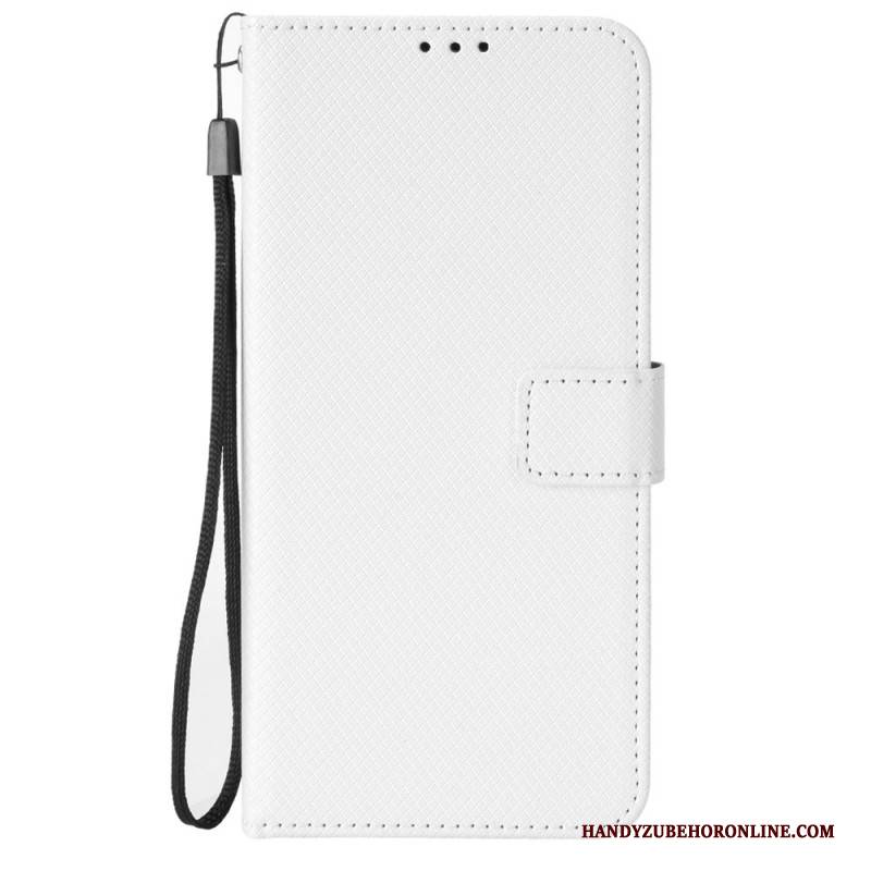 Lederhüllen Huawei Pura 80 Ultra Handyhülle Diamanttextur