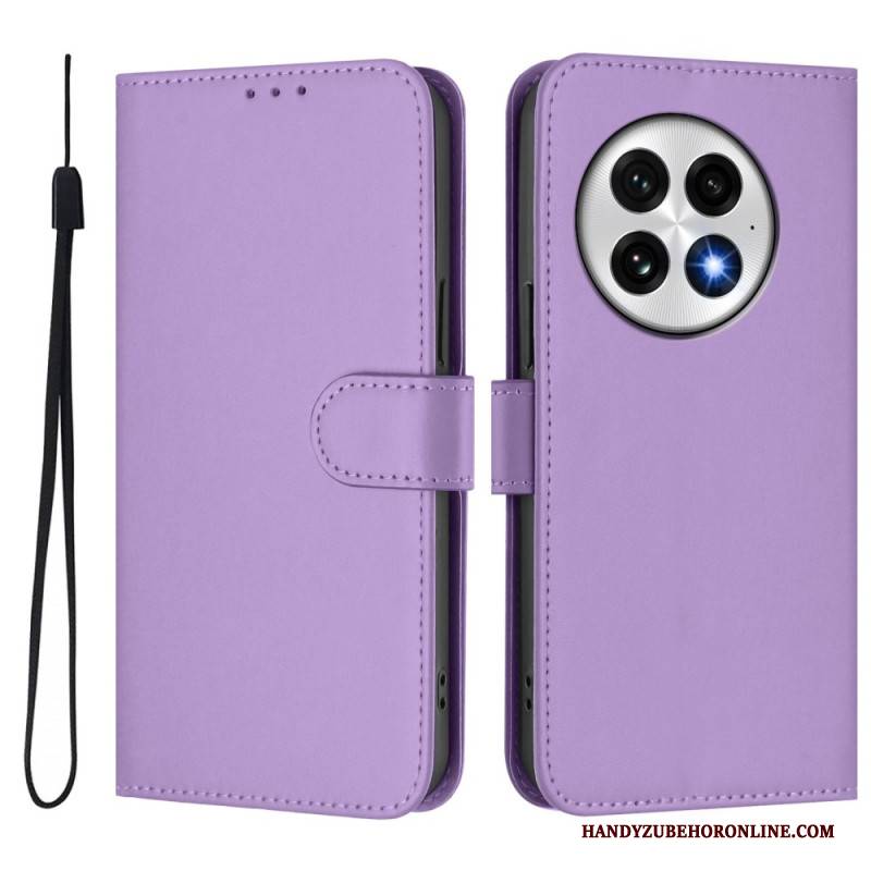 Lederhüllen Oneplus 13 Handyhülle Schlichte Geldbörse