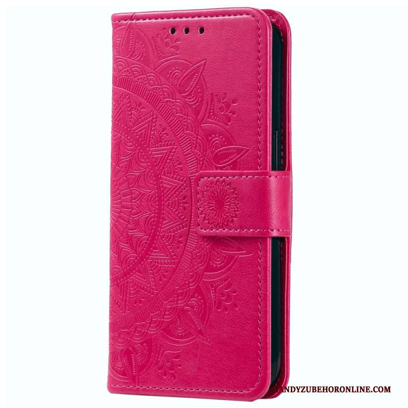 Lederhüllen Oneplus 13r Mandala-sonne