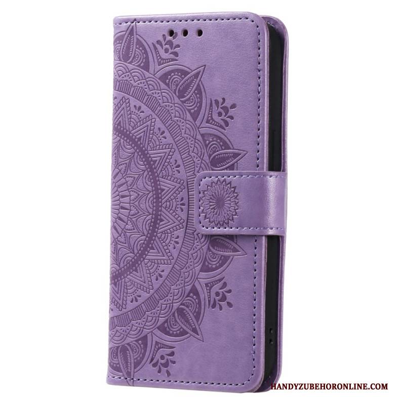 Lederhüllen Oneplus 13r Mandala-sonne