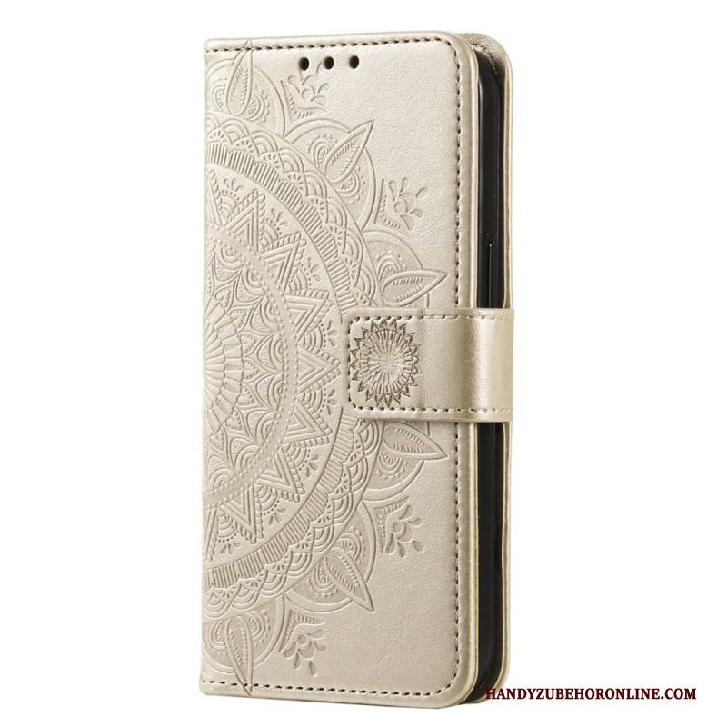 Lederhüllen Oneplus 13r Mandala-sonne