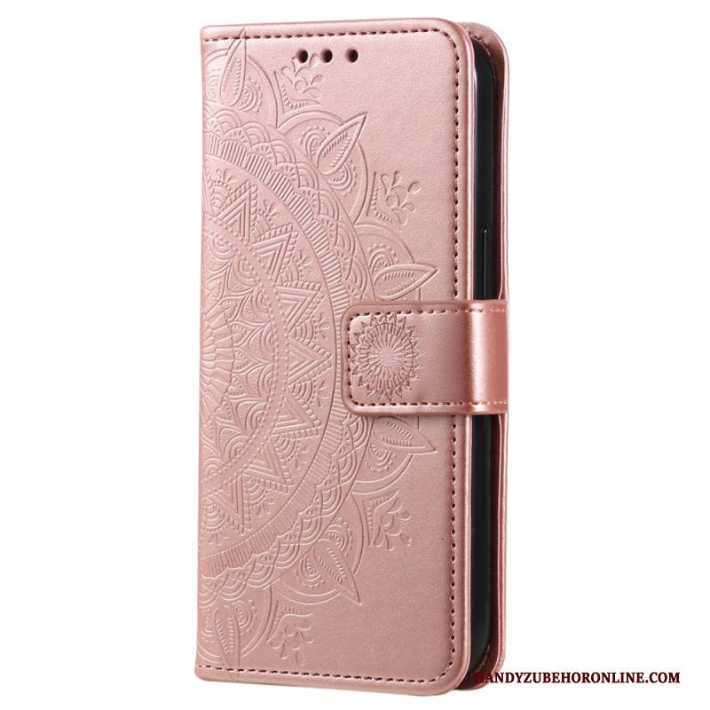 Lederhüllen Oneplus 13r Mandala-sonne