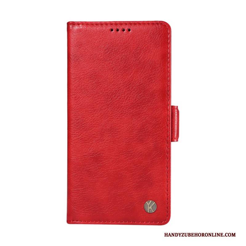 Lederhüllen Oneplus 15 Handyhülle Vintage Yikatu