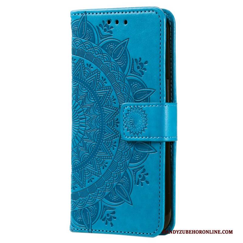 Lederhüllen Oneplus 15r Handyhülle Sonnen-mandala