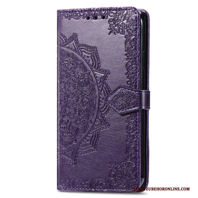 Lederhüllen Oneplus Nord 4 Barockes Mandala