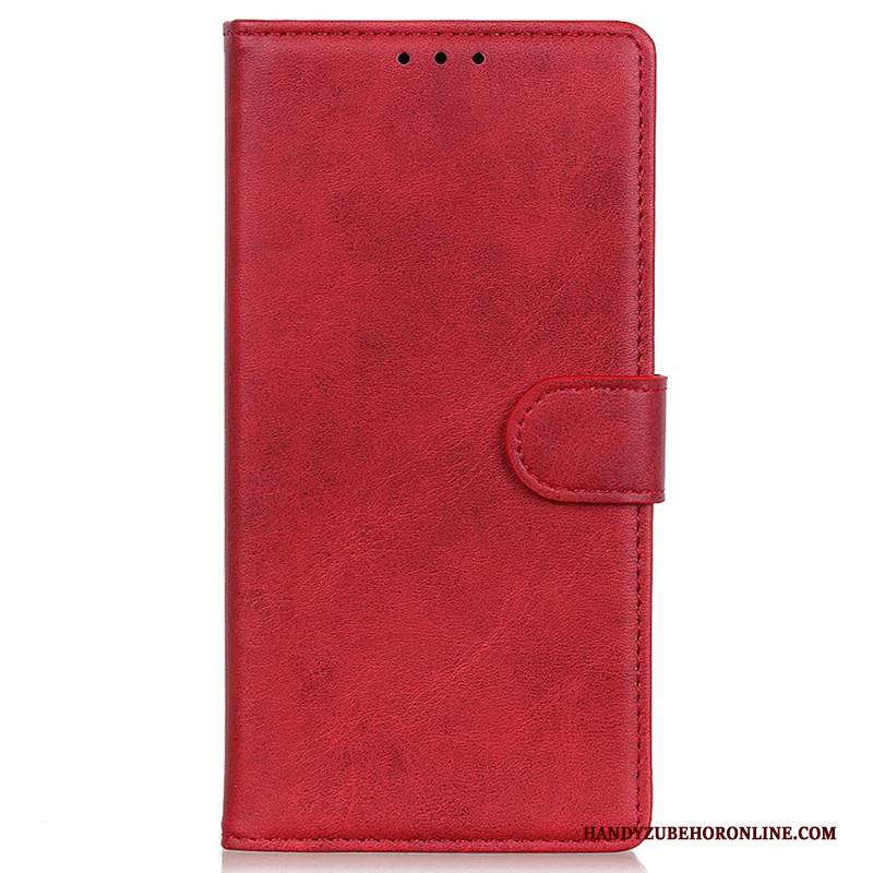 Lederhüllen Oneplus Nord 4 Handyhülle Mattes Kunstleder