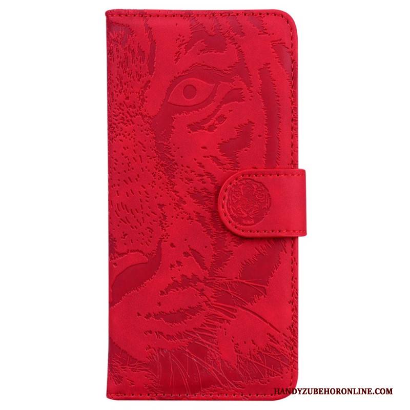 Lederhüllen Oneplus Nord 4 Handyhülle Tigerprint