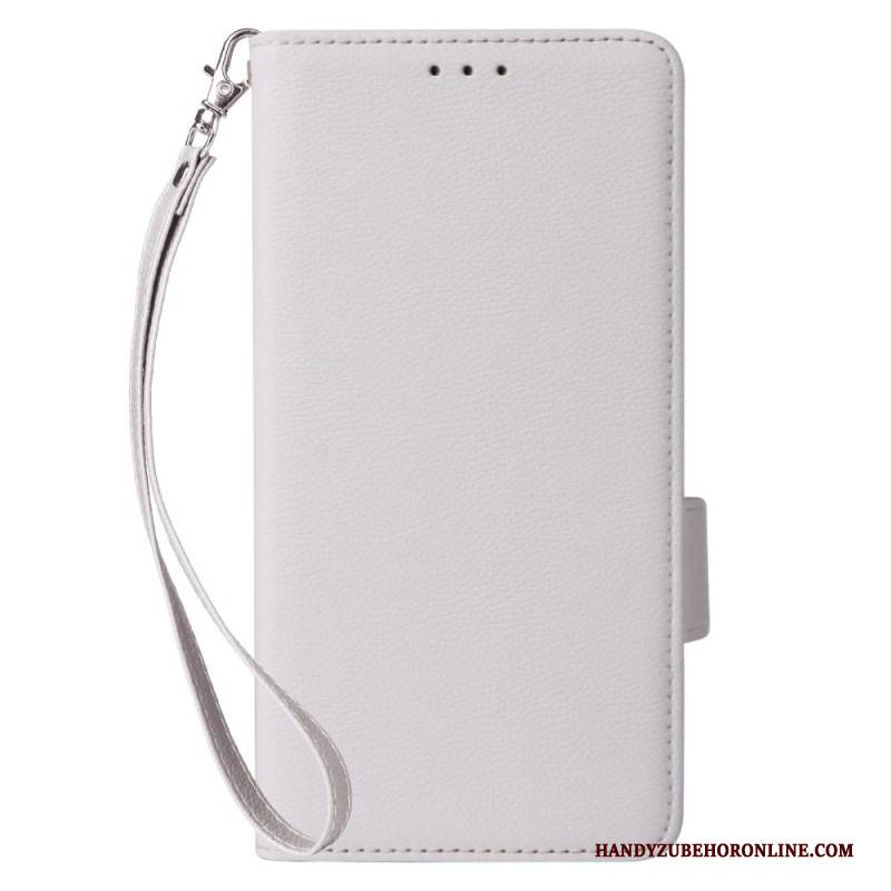 Lederhüllen Oneplus Nord 4 Riemen Mit Litschi-textur