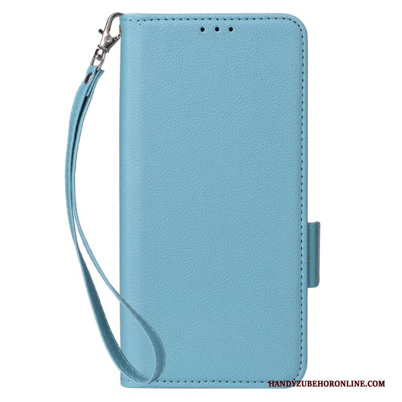 Lederhüllen Oneplus Nord 4 Riemen Mit Litschi-textur