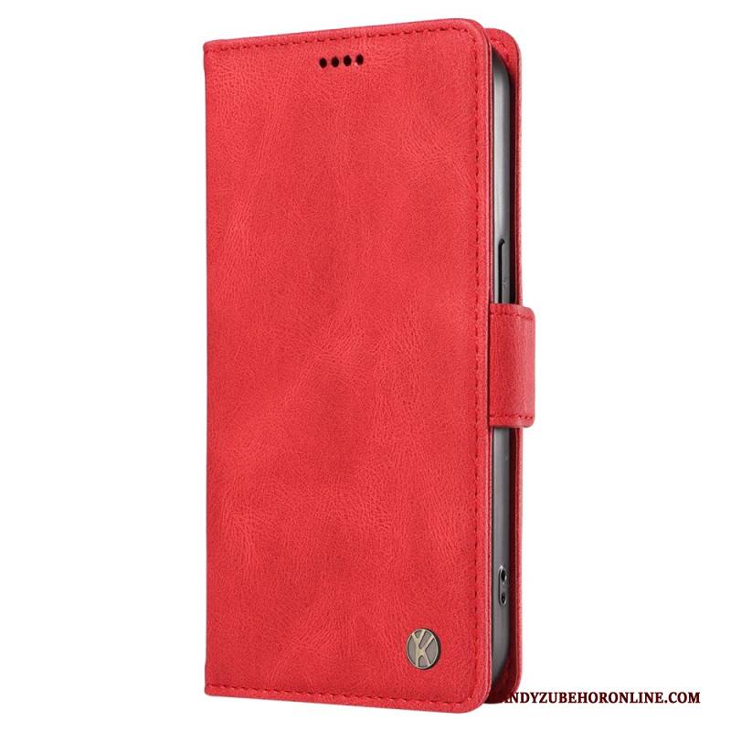 Lederhüllen Oneplus Nord 4 Yikatu Wildlederoptik