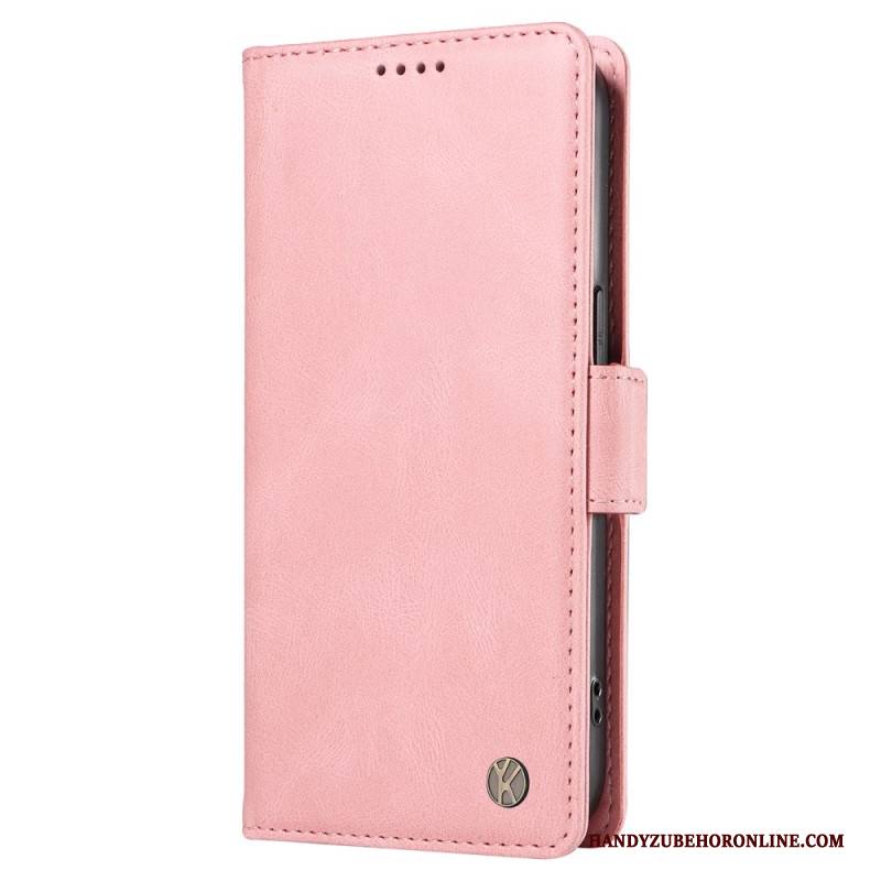 Lederhüllen Oneplus Nord 4 Yikatu Wildlederoptik