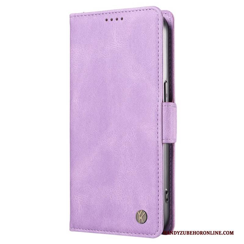 Lederhüllen Oneplus Nord 4 Yikatu Wildlederoptik