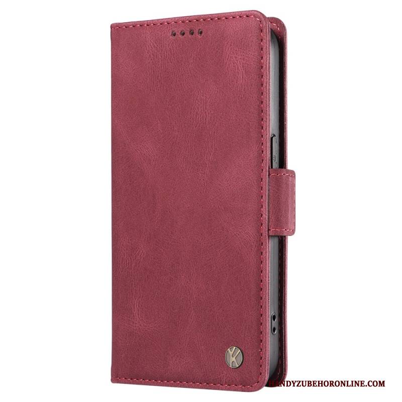 Lederhüllen Oneplus Nord 4 Yikatu Wildlederoptik