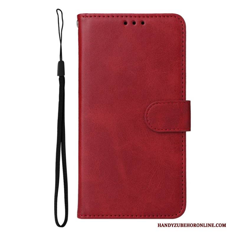 Lederhüllen Oneplus Nord 5 Handyhülle Lederoptik Mit Riemen