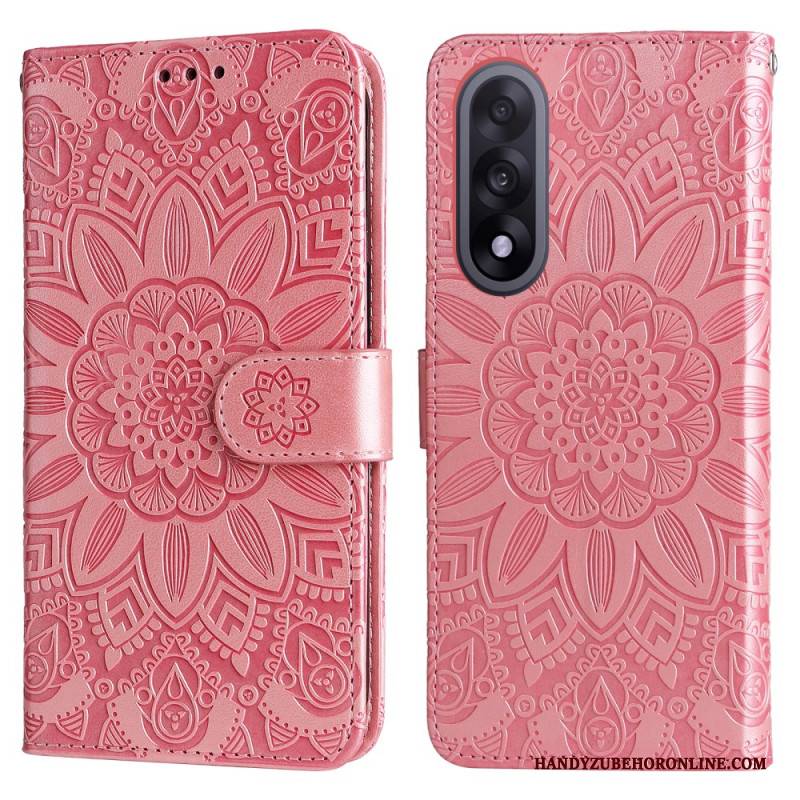 Lederhüllen Oneplus Nord 5 Handyhülle Mandala