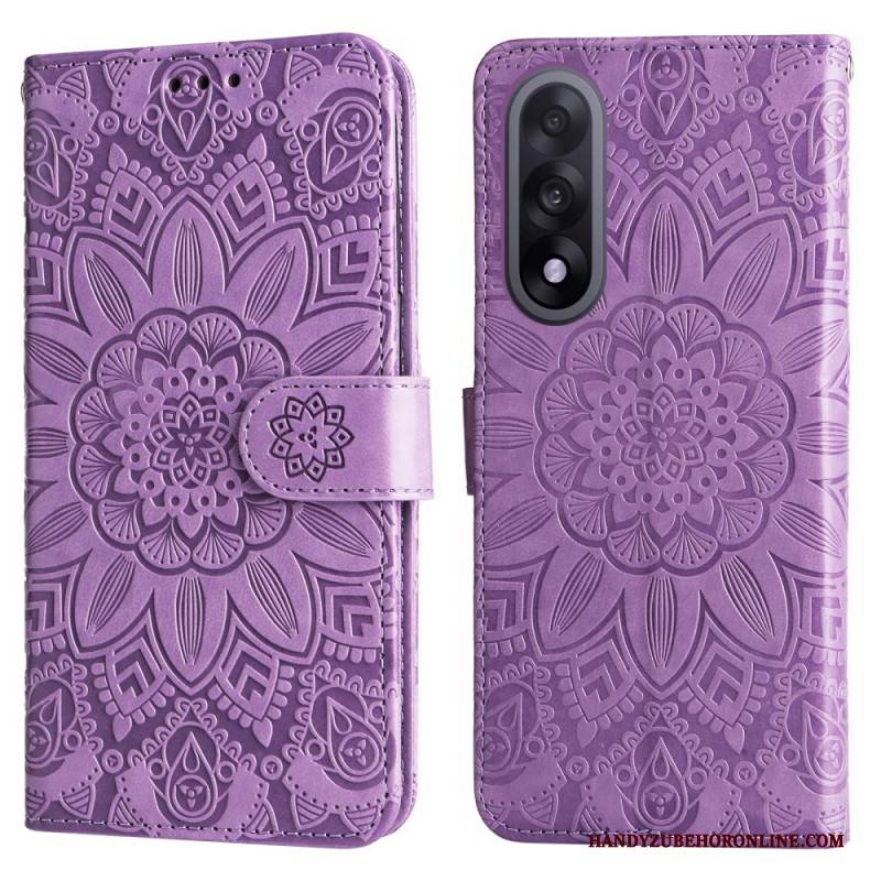 Lederhüllen Oneplus Nord 5 Handyhülle Mandala