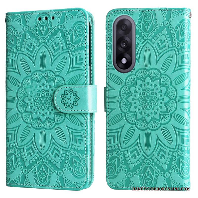 Lederhüllen Oneplus Nord 5 Handyhülle Mandala