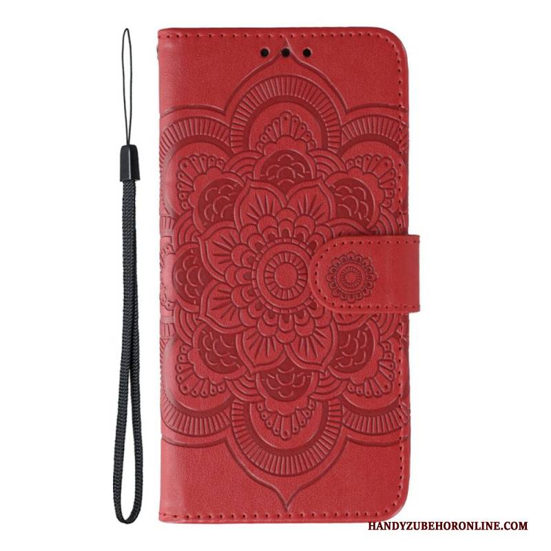 Lederhüllen Oneplus Nord 5 Mandala-design