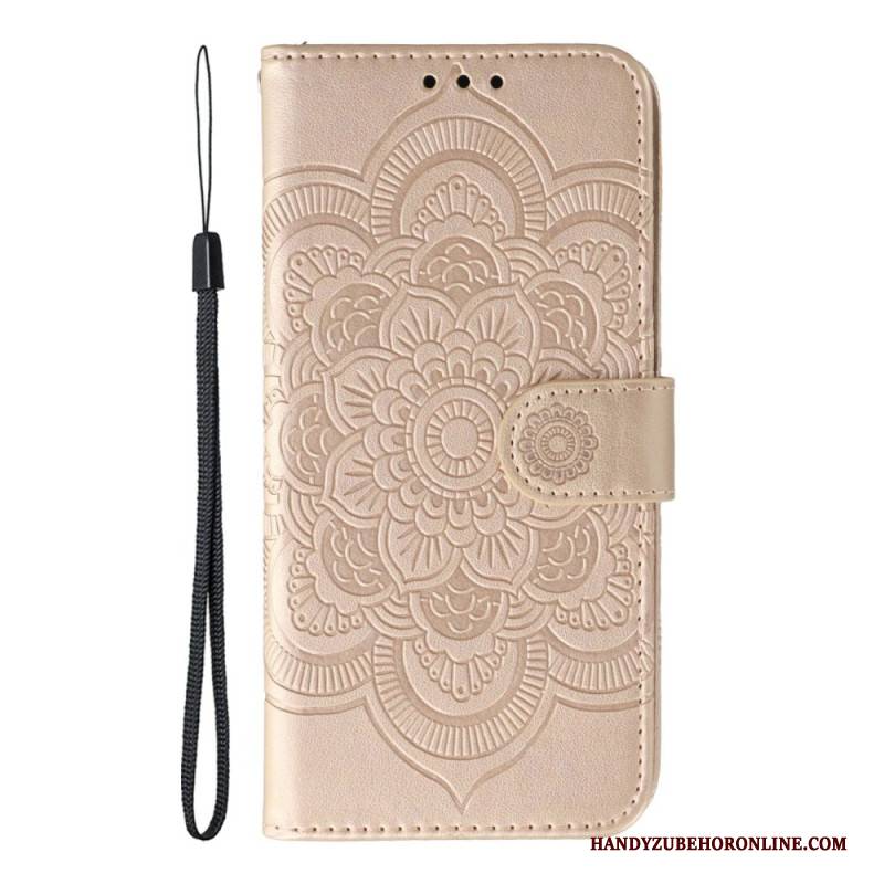 Lederhüllen Oneplus Nord 5 Mandala-design