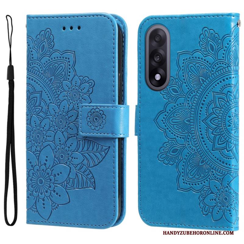 Lederhüllen Oneplus Nord 5 Mandala-muster