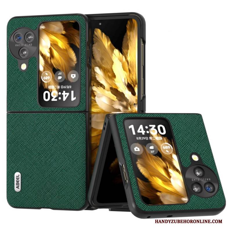 Lederhüllen Oppo Find N3 Flip Abeel Kreuztextur