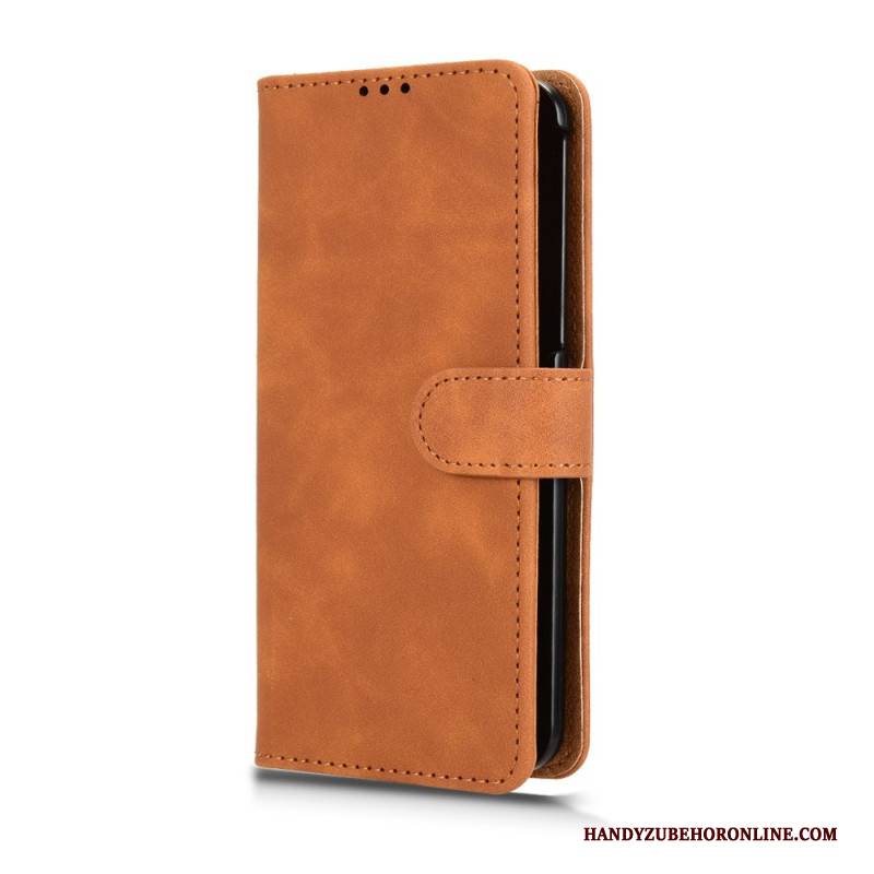 Lederhüllen Oppo Find N5 Handyhülle Wildlederoptik